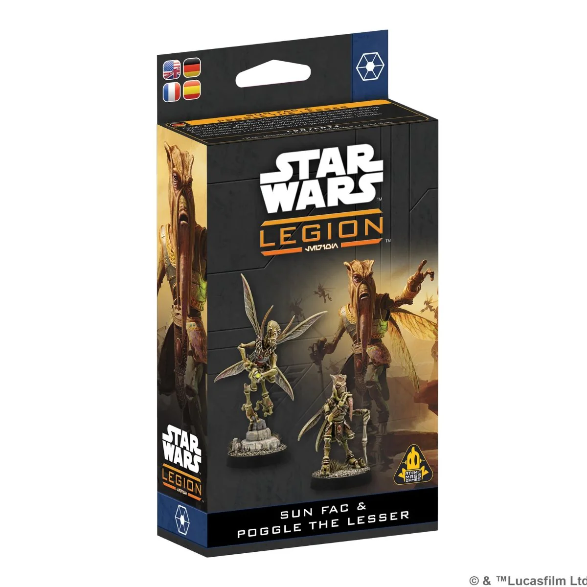 Star Wars: Legion - Separatists - Sun Fac & Poggle The Lesser [SWQ101]