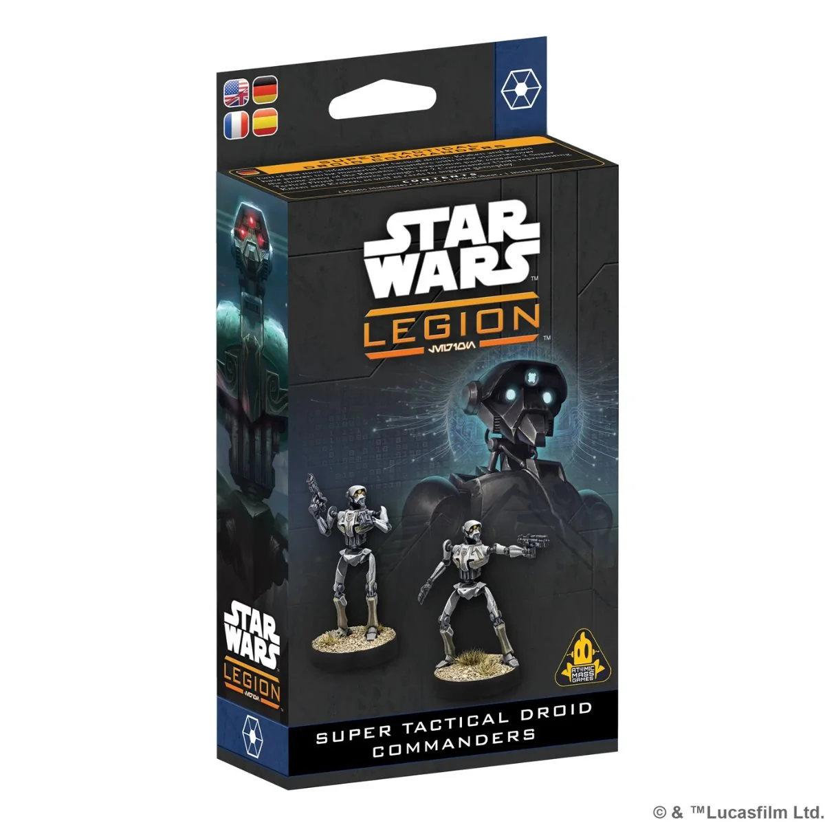 Star Wars: Legion - Separatists - Super Tactical Droid Commanders [SWQ38]