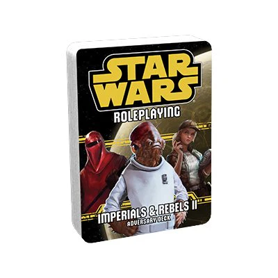 Star Wars RPG - Imperials and Rebels II Adversary Deck