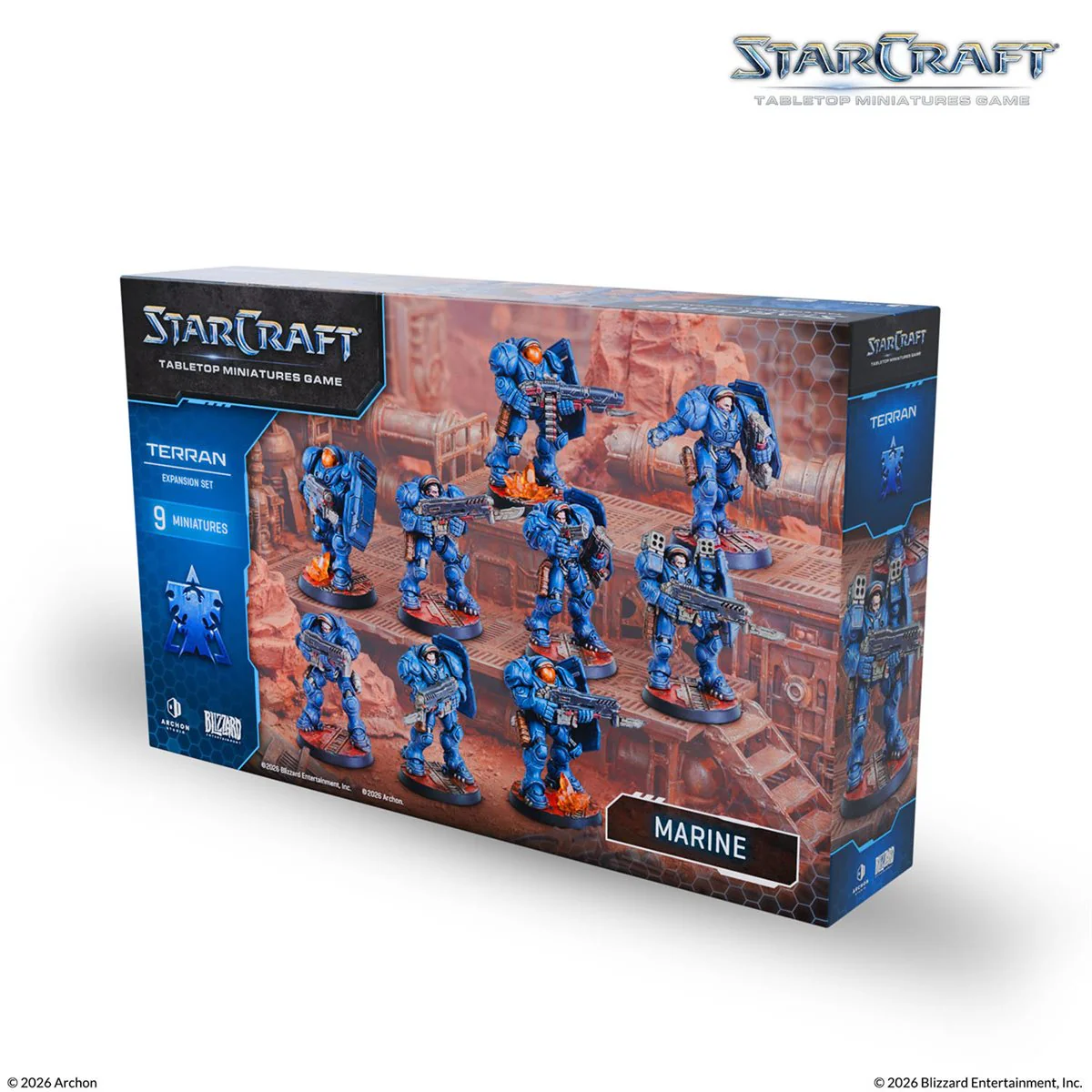 StarCraft: Tabletop Miniatures Game - Terran - Marine Expansion Set (Pre-Order)