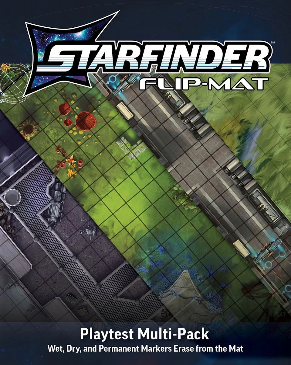 Starfinder 2E RPG - Flip-Mat - Playtest Multi-Pack **
