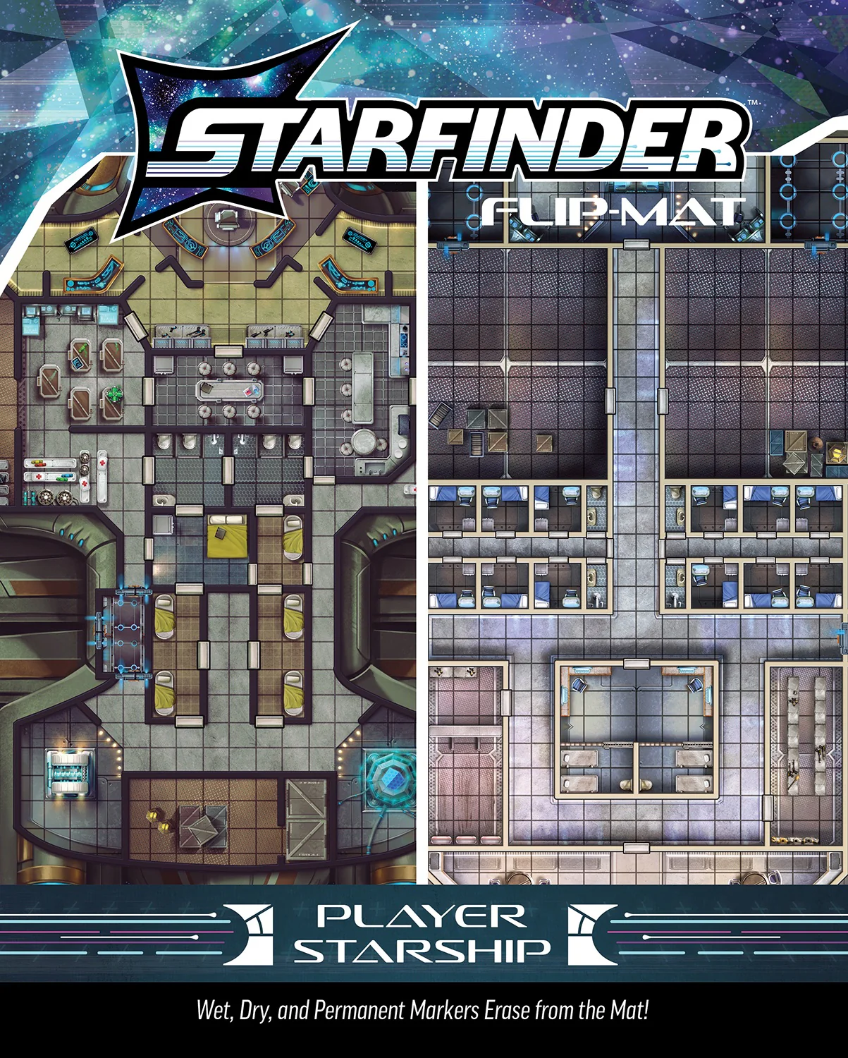 Starfinder 2E RPG - Flip-Mat - Player Starship (Pre-Order)