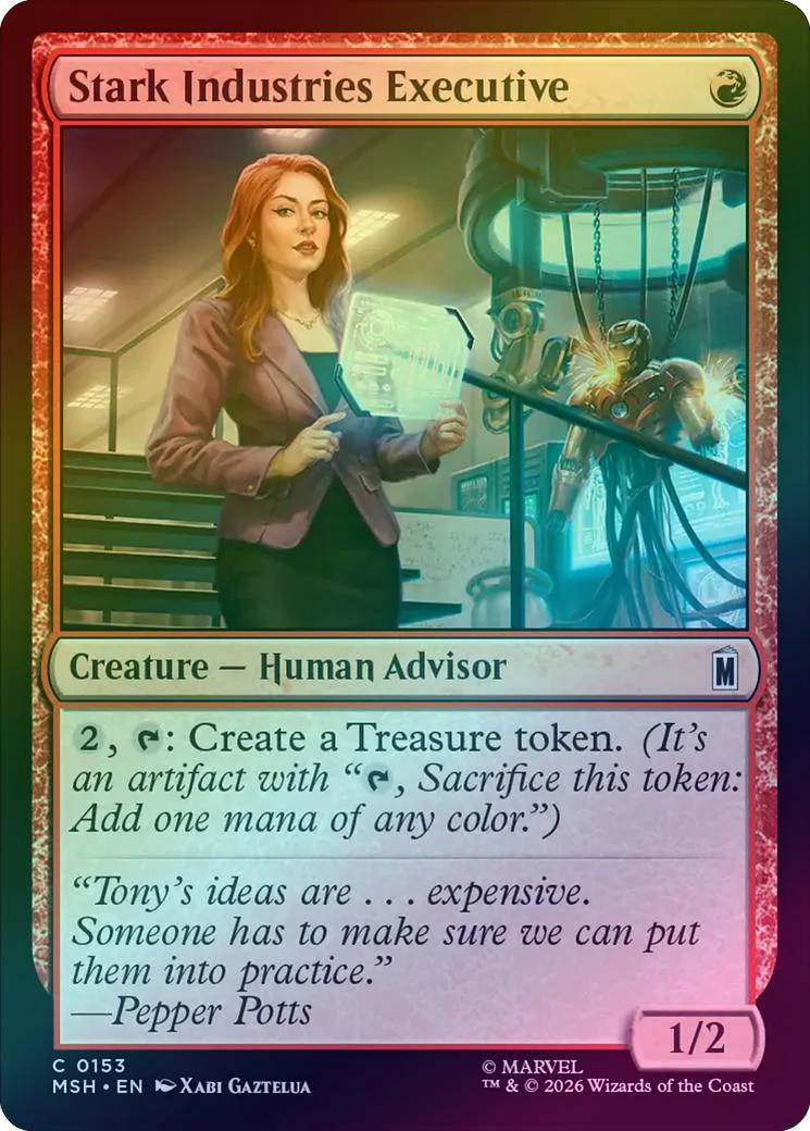 Stark Industries Executive (Foil) (MSH)