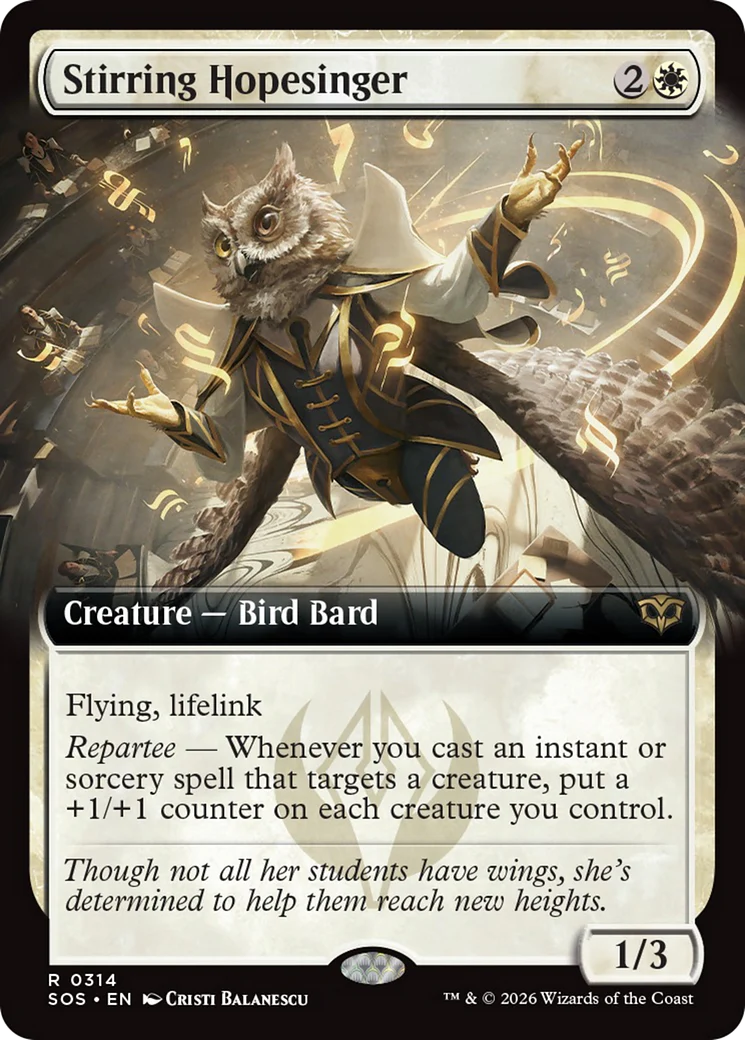 Stirring Hopesinger - Extended Art (SOS)