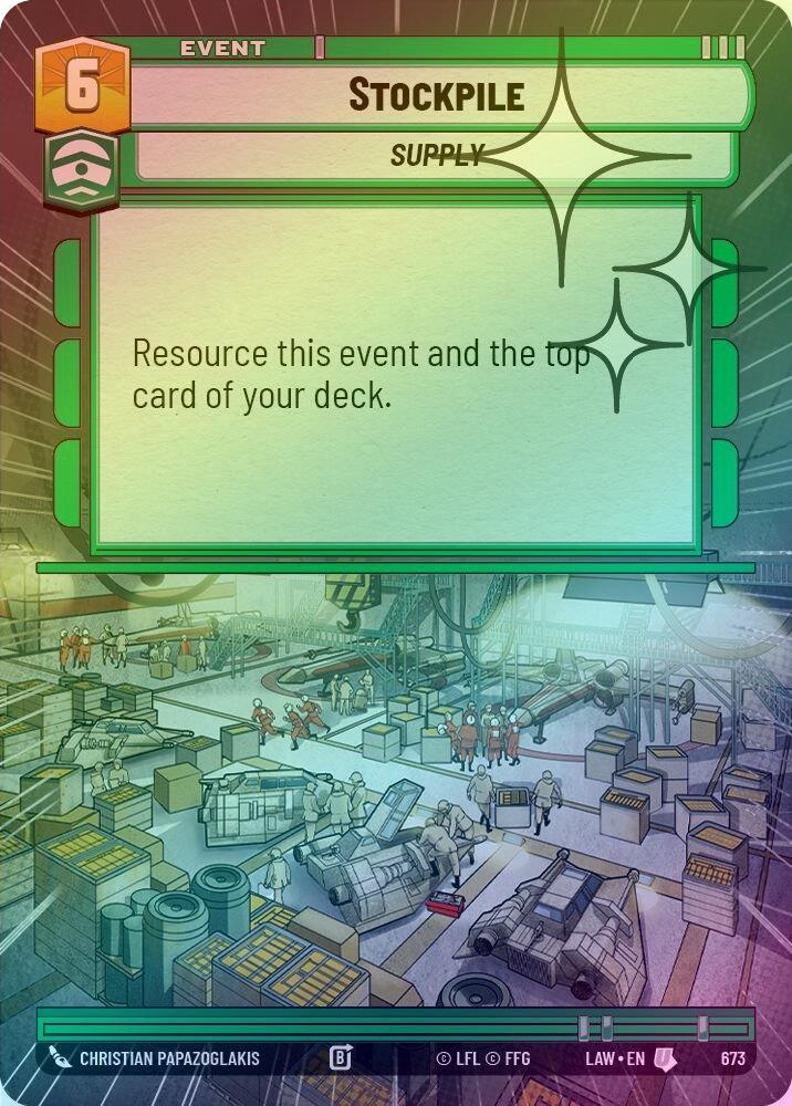 Stockpile (Hyperspace Foil) - 673 - Uncommon (Foil)