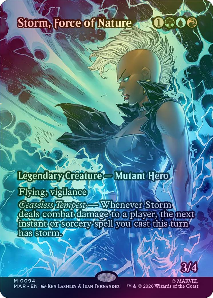 Storm, Force of Nature - Source Material Showcase (Foil) (MAR)