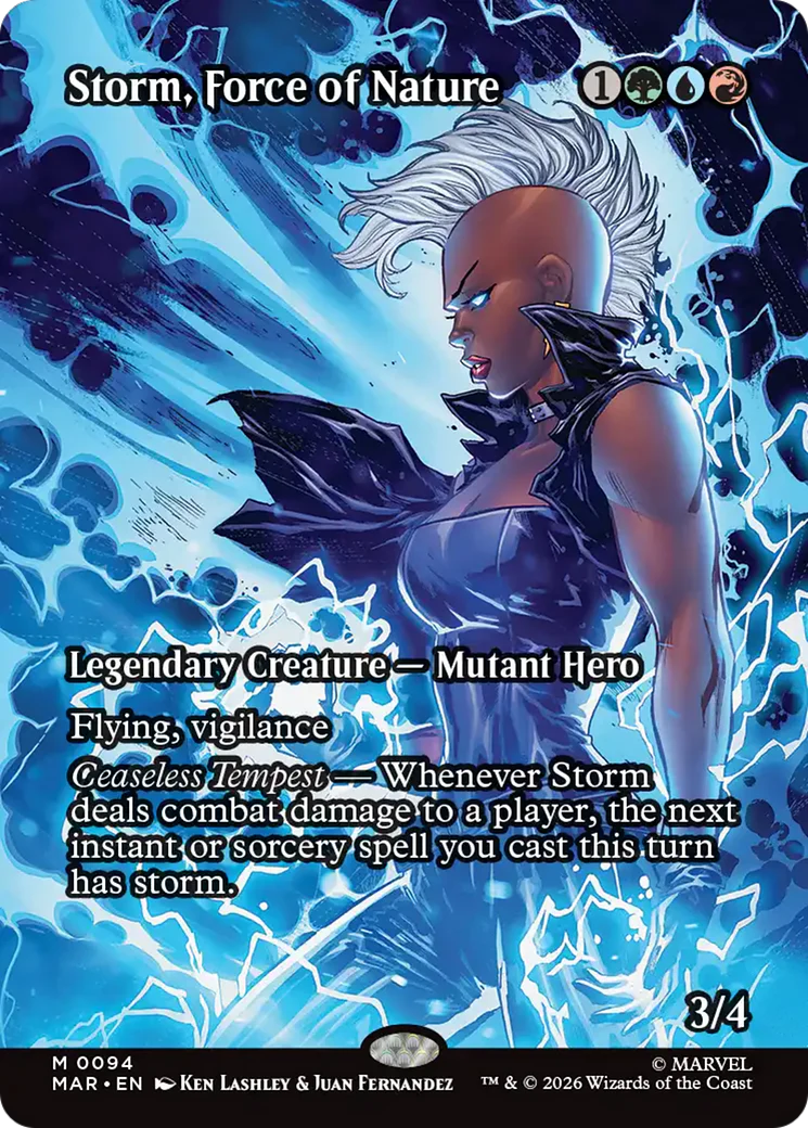 Storm, Force of Nature - Source Material Showcase (MAR)