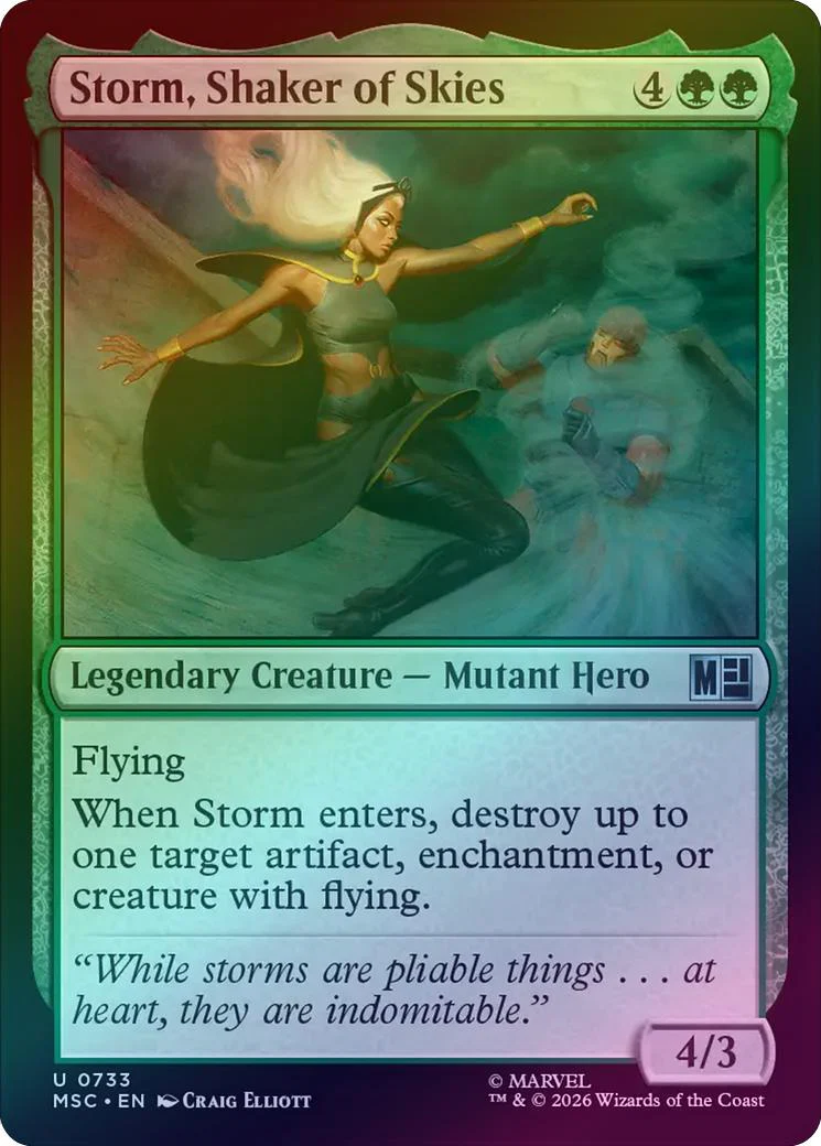 Storm, Shaker of Skies (Foil) (MSC)