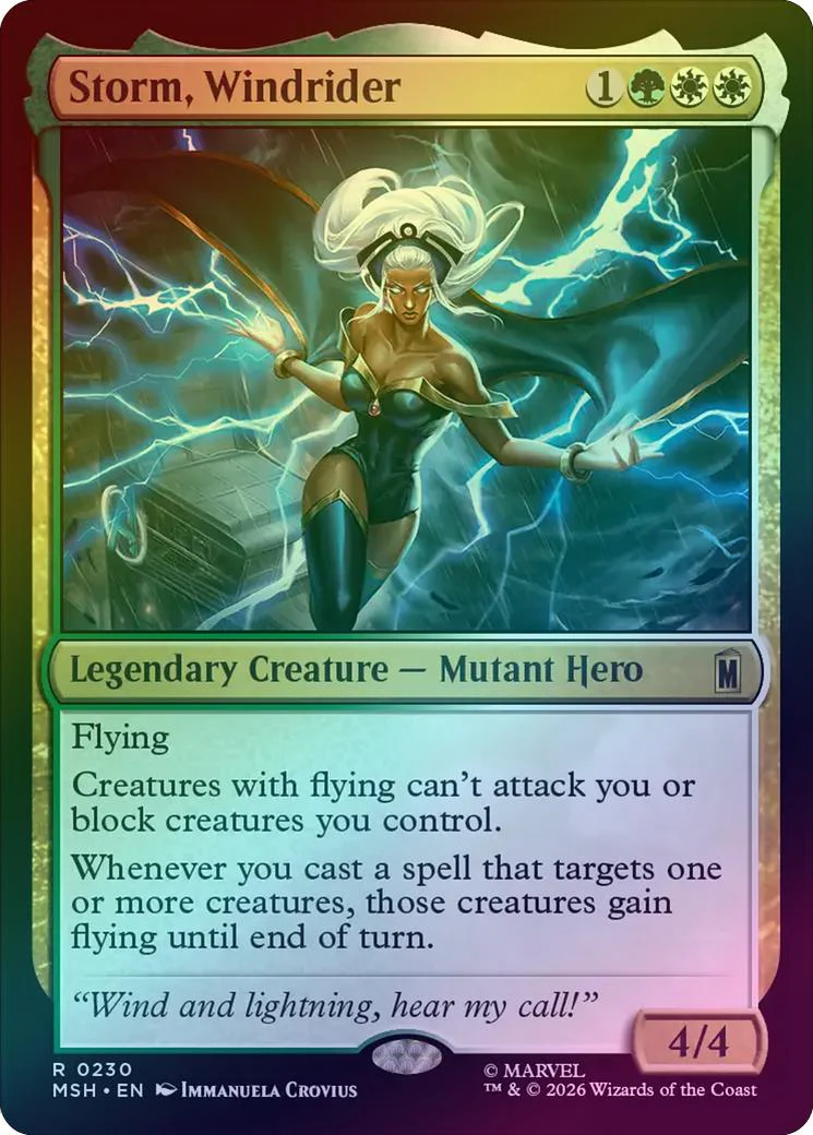 Storm, Windrider (Foil) (MSH)