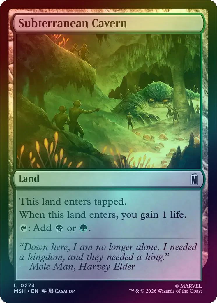 Subterranean Cavern (Foil) (MSH)