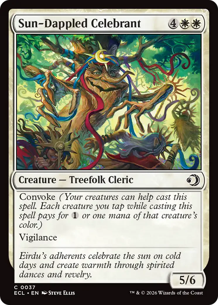 Sun-Dappled Celebrant (ECL)