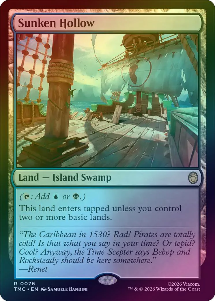 Sunken Hollow (Surge Foil) (TMC)