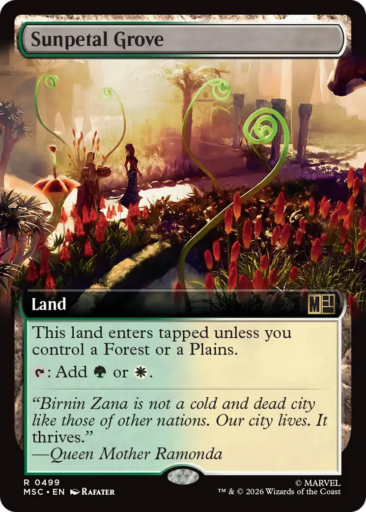 Sunpetal Grove - Extended Art (MSC)
