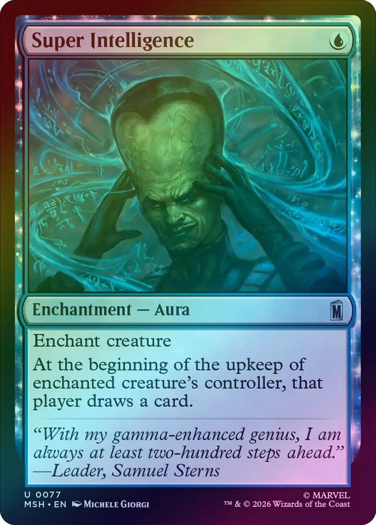 Super Intelligence (Foil) (MSH)