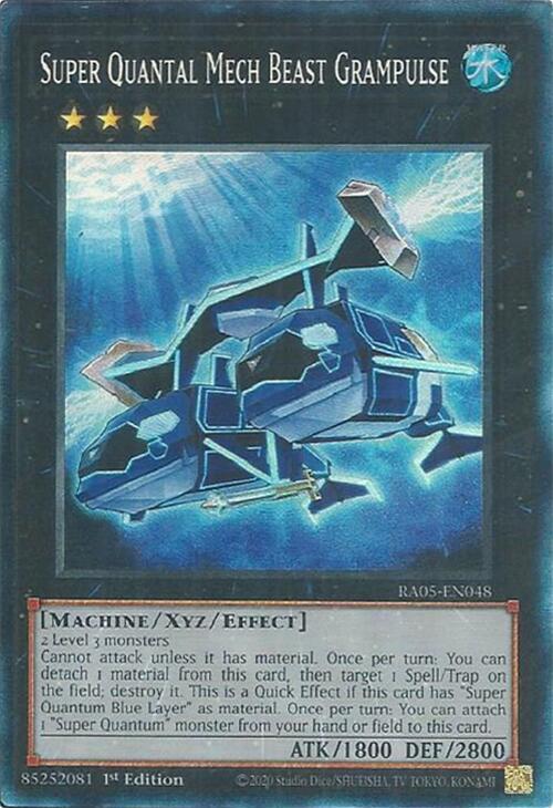 Super Quantal Mech Beast Grampulse (PCR) - RA05-EN048 - Prismatic Collector's Rare - 1st Edition