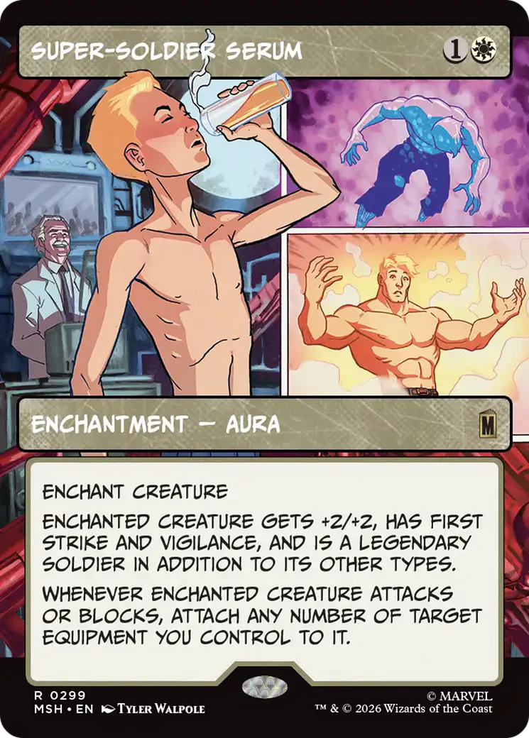 Super-Soldier Serum - Panel Showcase (MSH)