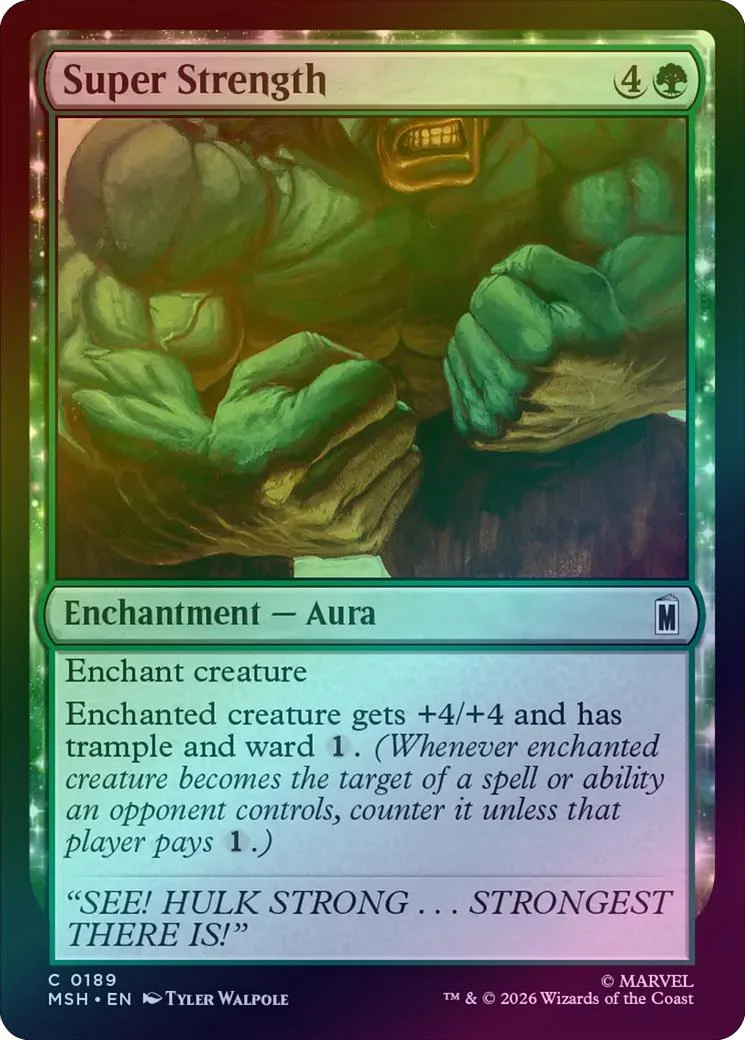 Super Strength (Foil) (MSH)