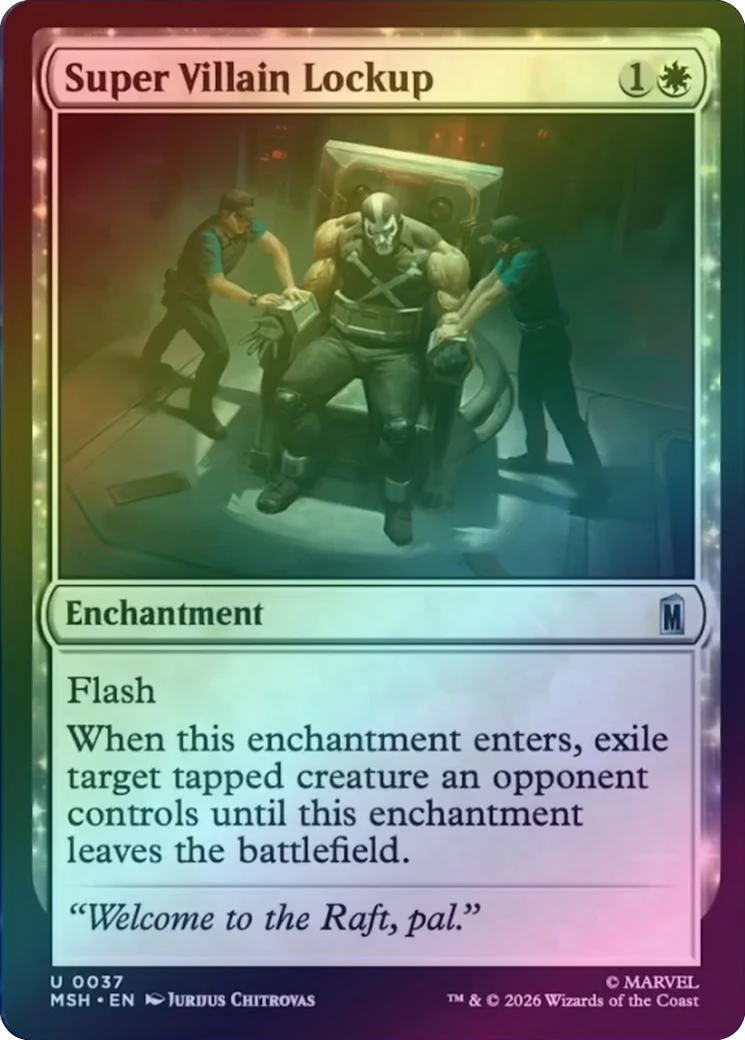 Super Villain Lockup (Foil) (MSH)
