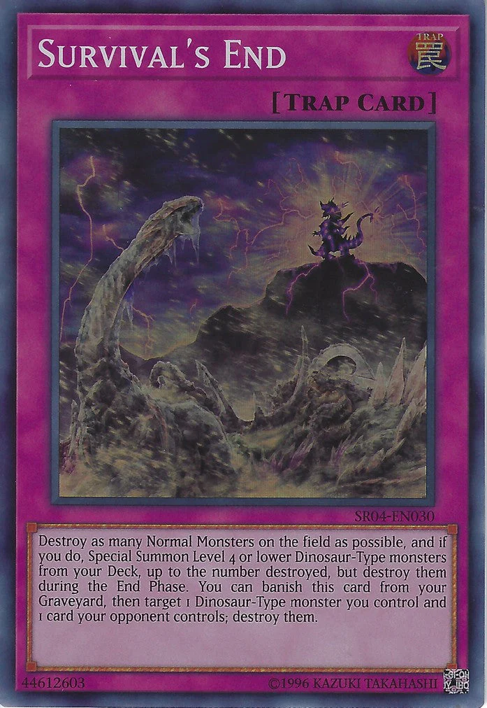 Survival's End - SR04-EN030 - Super Rare - Unlimited