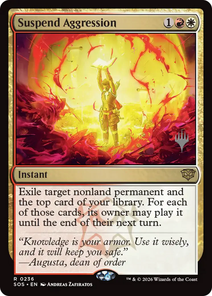 Suspend Aggression - Promo Pack (PSOS)