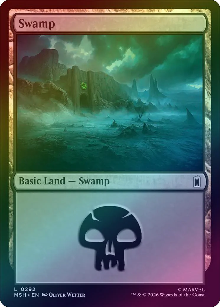 Swamp (292) (Foil) (MSH)