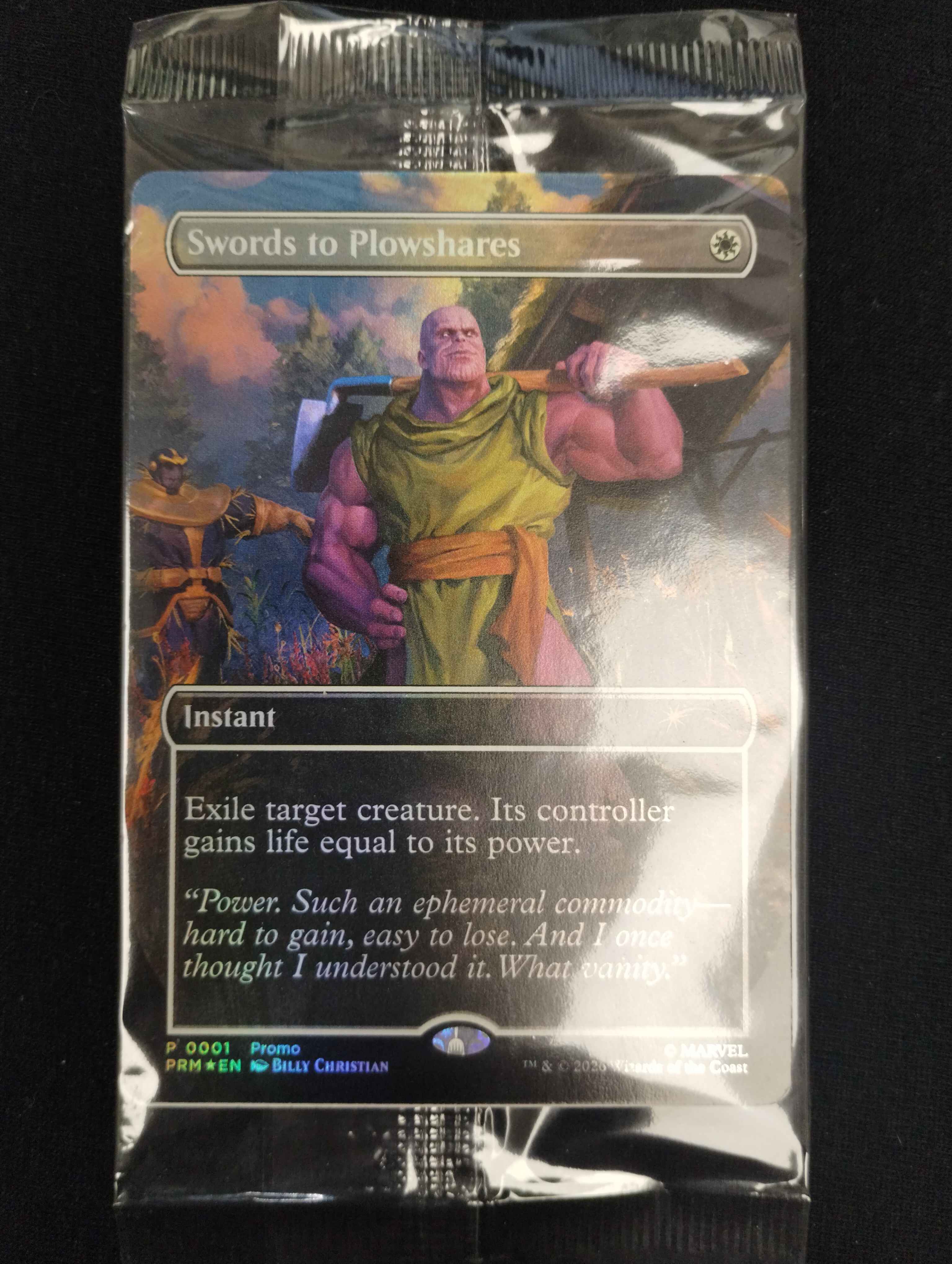 Sword to Plowshares (Foil) - PSA Media Promotional Card