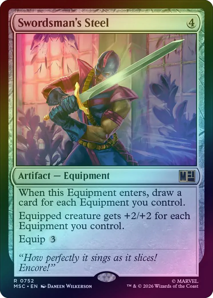 Swordsman's Steel (Foil) (MSC)