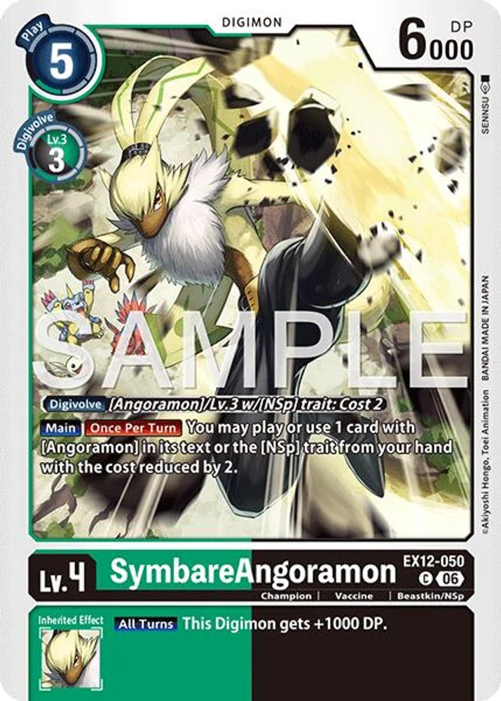 SymbareAngoramon - EX12-050 - Common