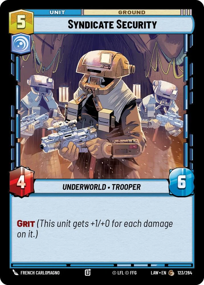 Syndicate Security - 123/264 - Common