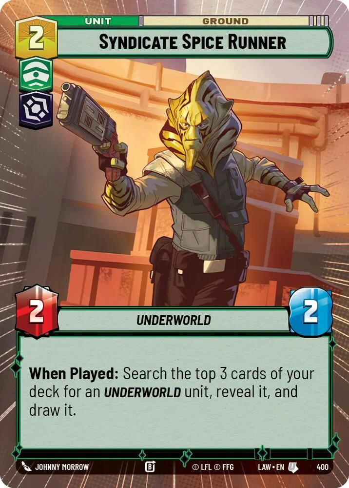 Syndicate Spice Runner (Hyperspace) - 400 - Uncommon