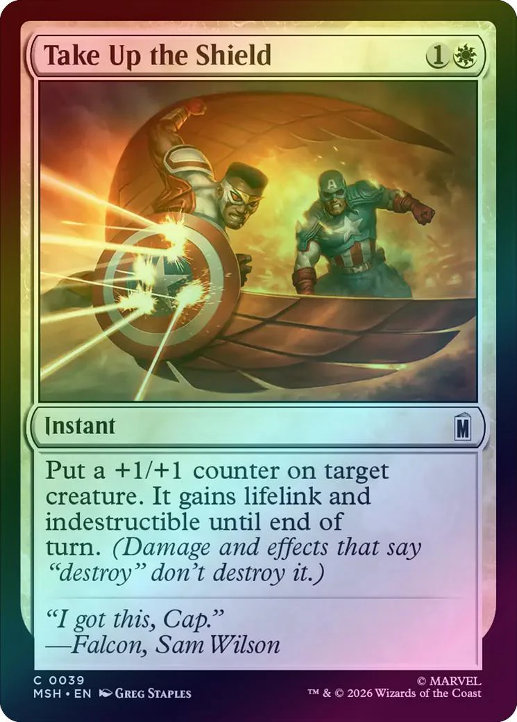 Take Up the Shield (Foil) (MSH)
