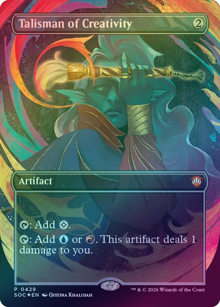 Talisman of Creativity - Codex Bundle Promo (Foil) (SOC)
