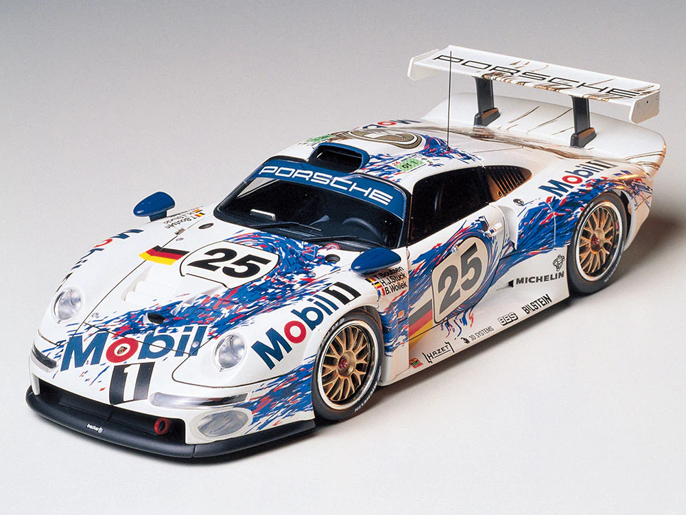 Tamiya - 1996 Porsche 911 GT1 '#25 Mobil 1' 1/24 [24186] - Image 2