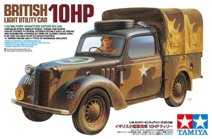 Tamiya - British Light Utility Car 10HP 'Tilly' 1/35 [35308]