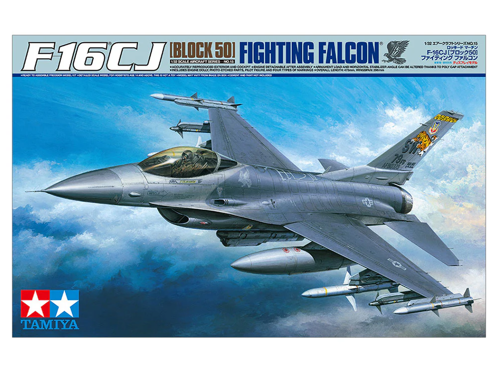 Tamiya - F-16CJ [Block 50] Fighting Falcon 1/32 [60315]
