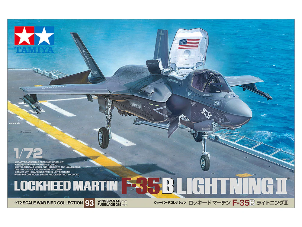 Tamiya - Lockheed Martin F-35B Lightning II 1/72 [60793]