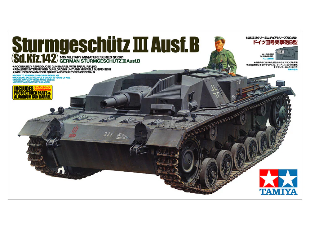 Tamiya - Sturmgeschutz (StuG) III Ausf. B SdKfz 142 1/35 [35281]