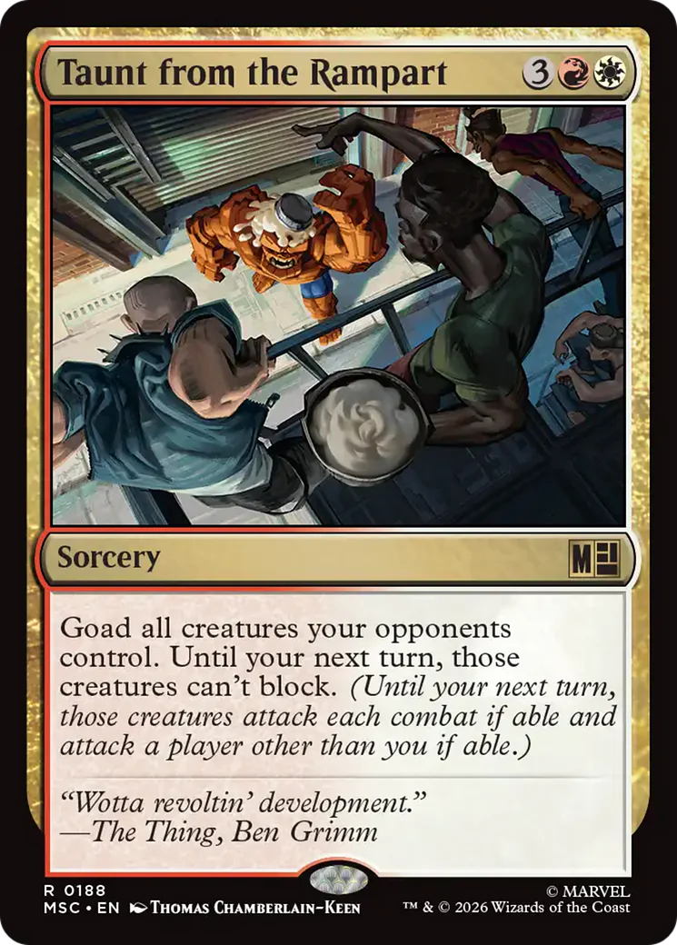 Taunt from the Rampart (MSC)