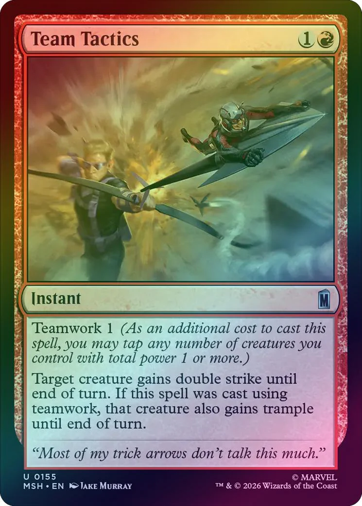 Team Tactics (Foil) (MSH)