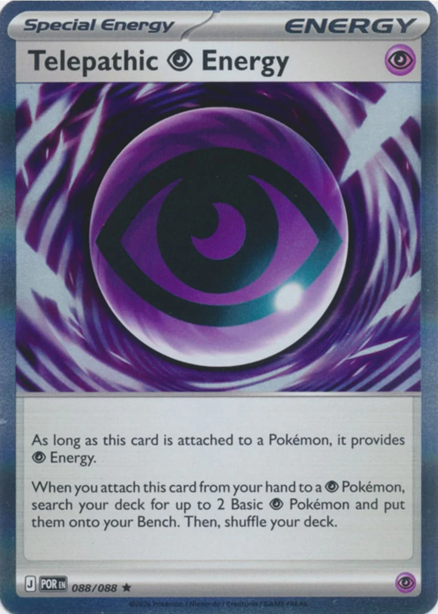 Telepathic Psychic Energy - 088/088 - Rare