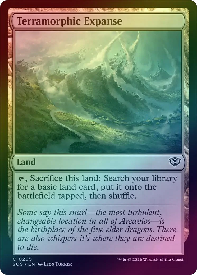 Terramorphic Expanse (Foil) (SOS)