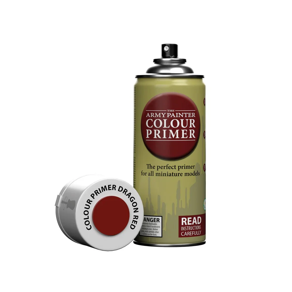 The Army Painter - Aerosol Colour Primer - Dragon Red [CP3018] (400ml)