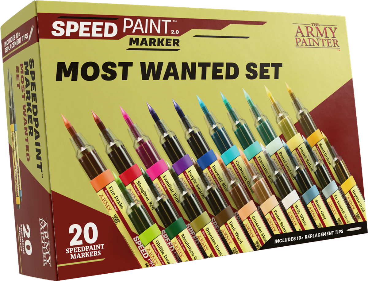 The Army Painter - Speedpaint Markers Most Wanted Set [SM8005P] (Pre-Order)