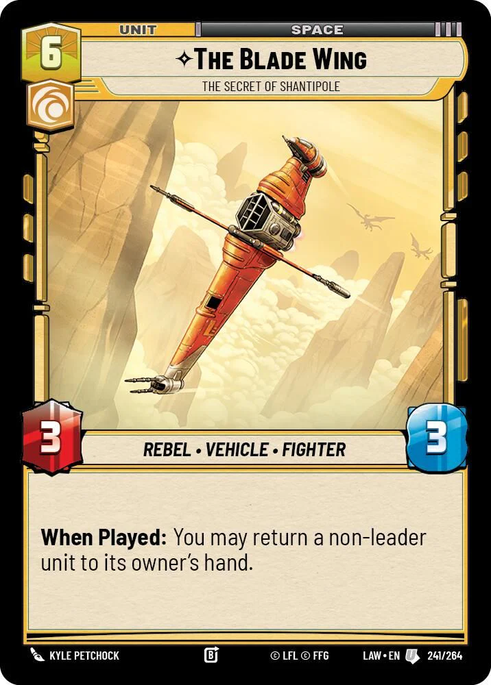 The Blade Wing - The Secret of Shantipole - 241/264 - Uncommon