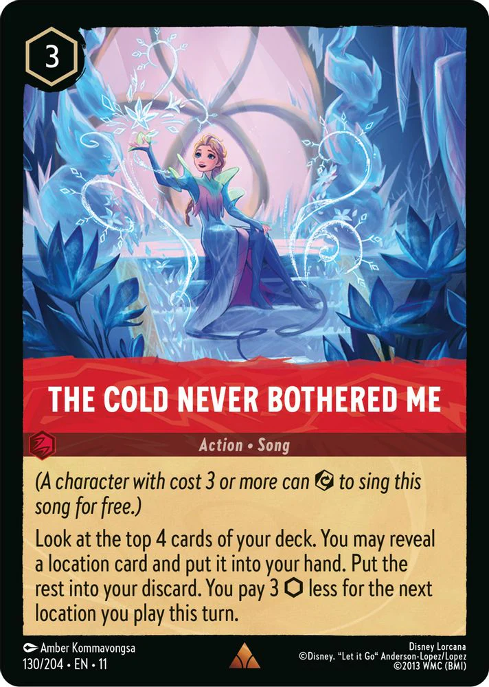 The Cold Never Bothered Me - 130/204 - Rare