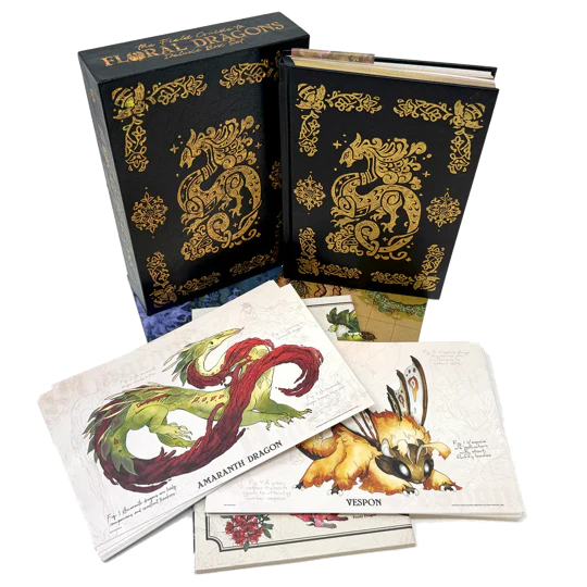 The Field Guide to Floral Dragons Box Set - Deluxe