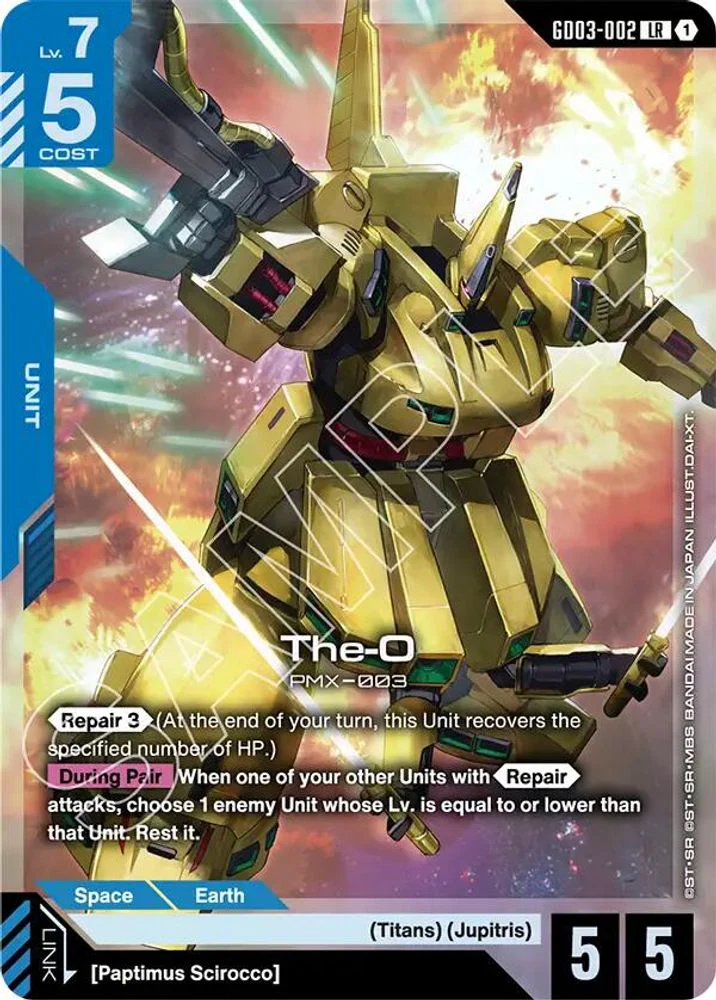 The-O - GD03-002 - Legend Rare