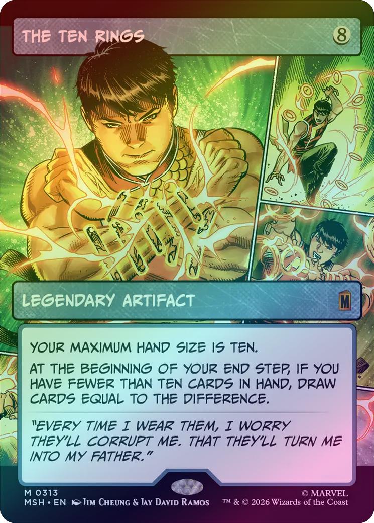 The Ten Rings - Panel Showcase (Foil) (MSH)