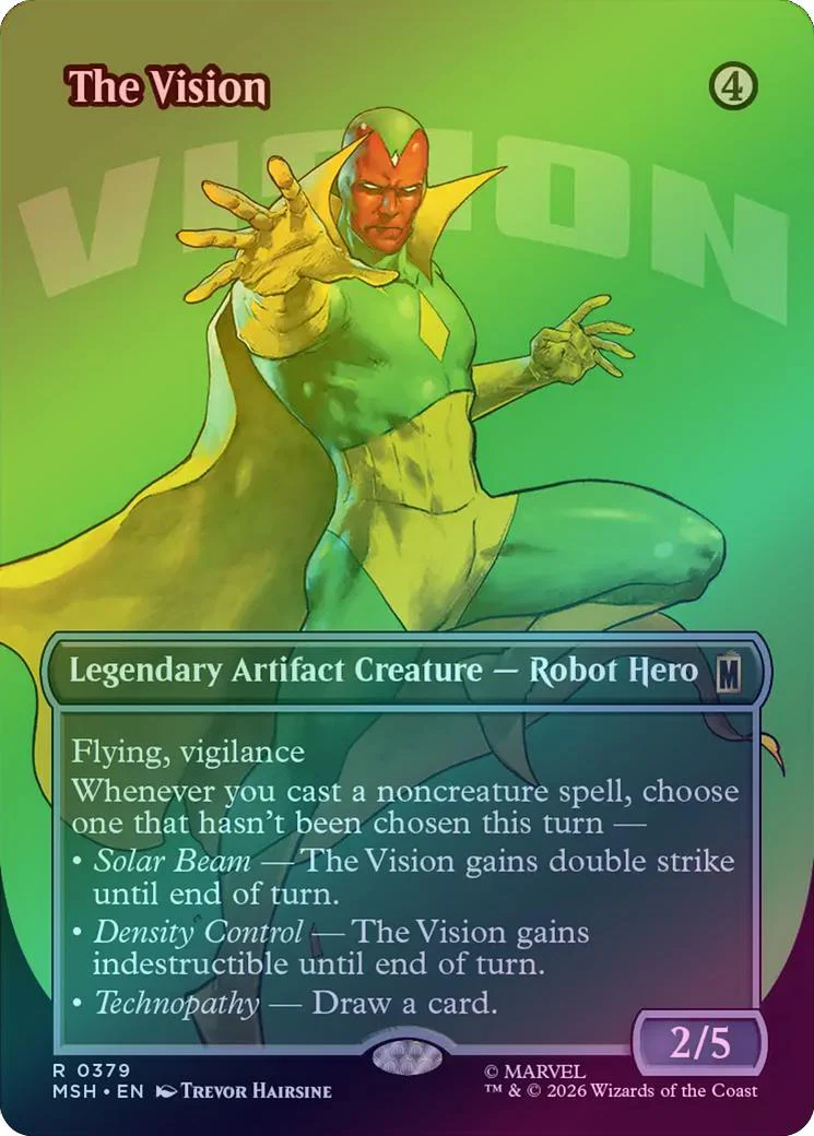 The Vision - Logo Showcase (Foil) (MSH)
