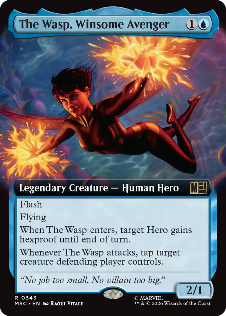 The Wasp, Winsome Avenger - Extended Art (MSC)